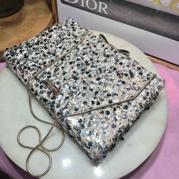 KATE SPADE New York NWOT 'All that Glitters' Sequin Emanuelle shoulder bag - Picture 11 of 17